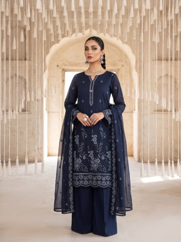 EID Collection, 3PC Chicken Kari Lawn Suit | Pret Collection | Bin Nisar Pakistani Clothing