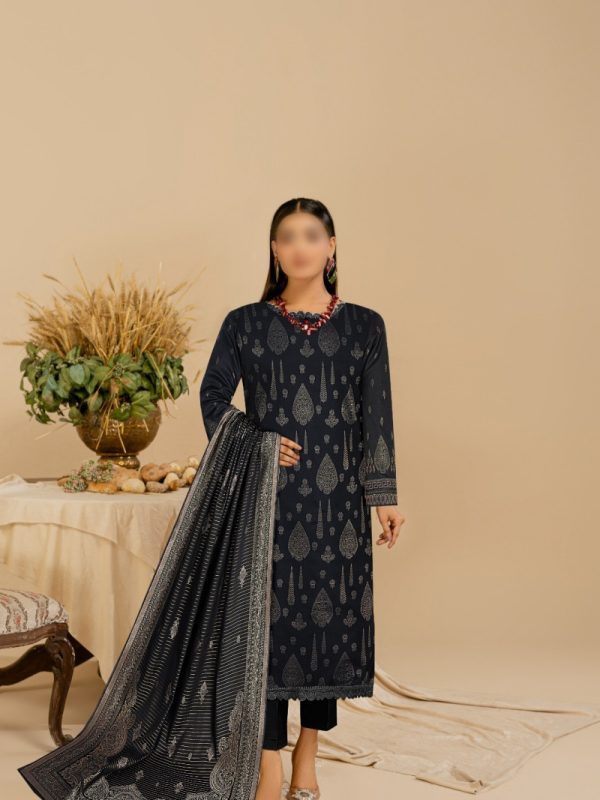 3PC SAYA BAROSHA | Bin Nisar Pakistani Clothing