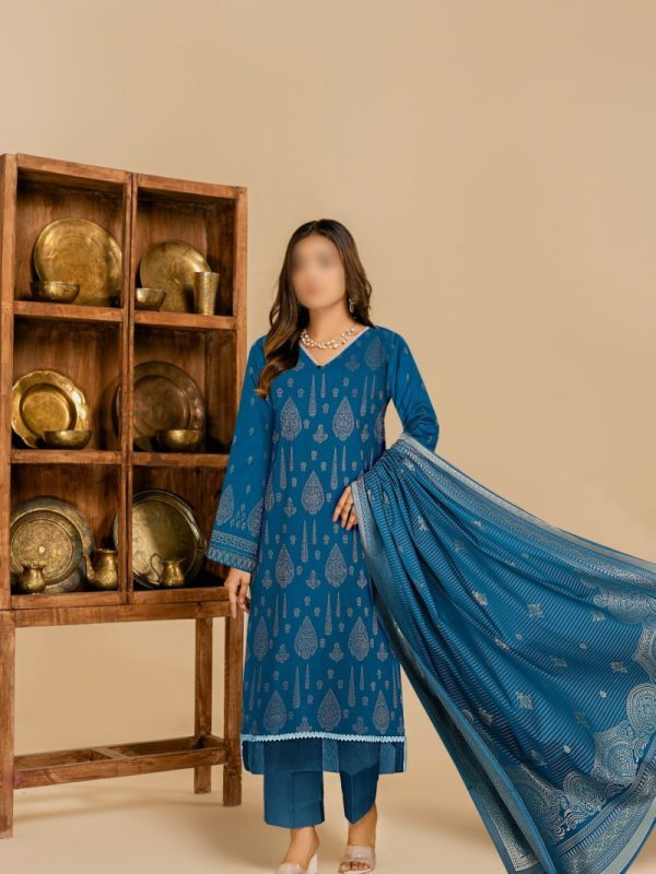 3PC SAYA Barosha Collection | Pret Collection | Bin Nisar Pakistani Clothing