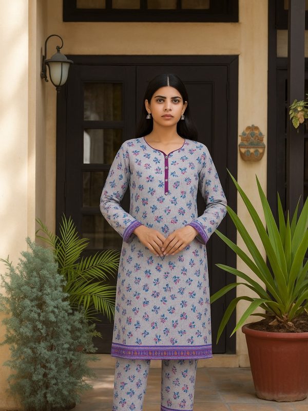 2PC Bana Dora Allover Lawn | Summer Collection | Bin Nisar Pakistani Clothing