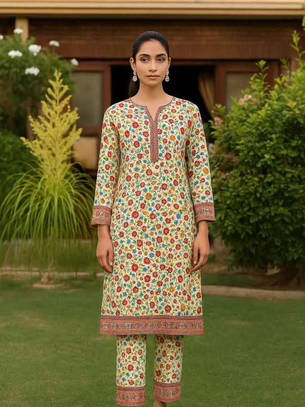 2PC Bana Dora Allover Lawn | Summer Collection | Bin Nisar Pakistani Clothing