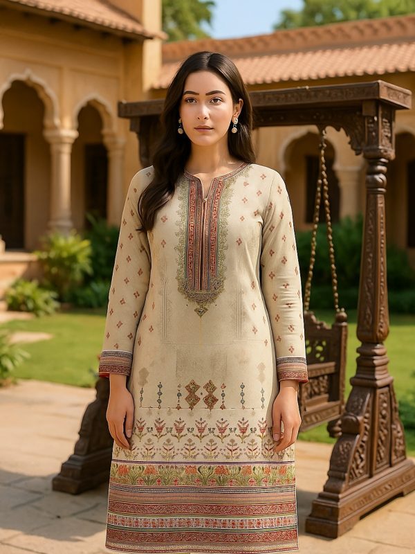 2pc Digital Printed lawn | Summer Collection | Bin Nisar Pakistani Clothing