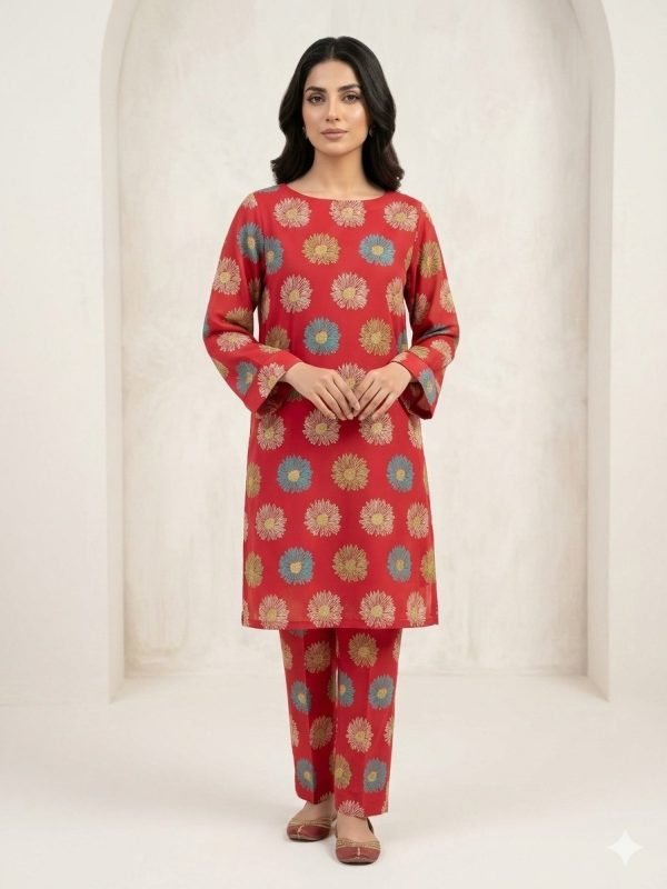 2pc Allover Alkaram Pearl Lawn | Summer Collection | Bin Nisar Pakistani Clothing