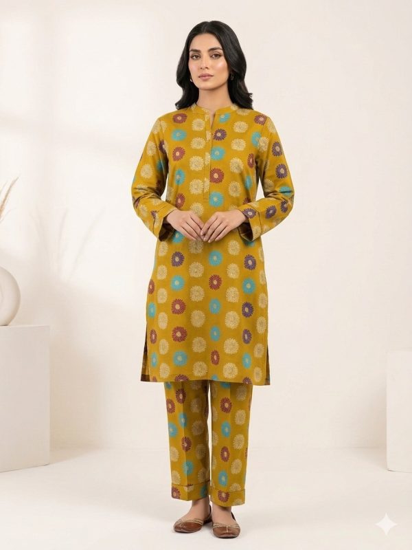 2pc Allover Alkaram Pearl Lawn | Summer Collection | Bin Nisar Pakistani Clothing