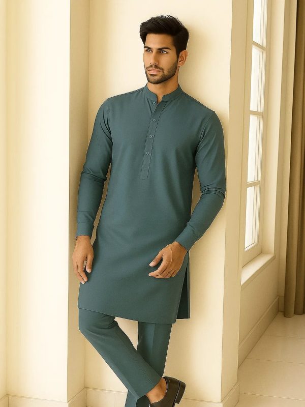 Premium Silver Cotton By Bin Nisar | Bin Nisar Pakistani Clothing