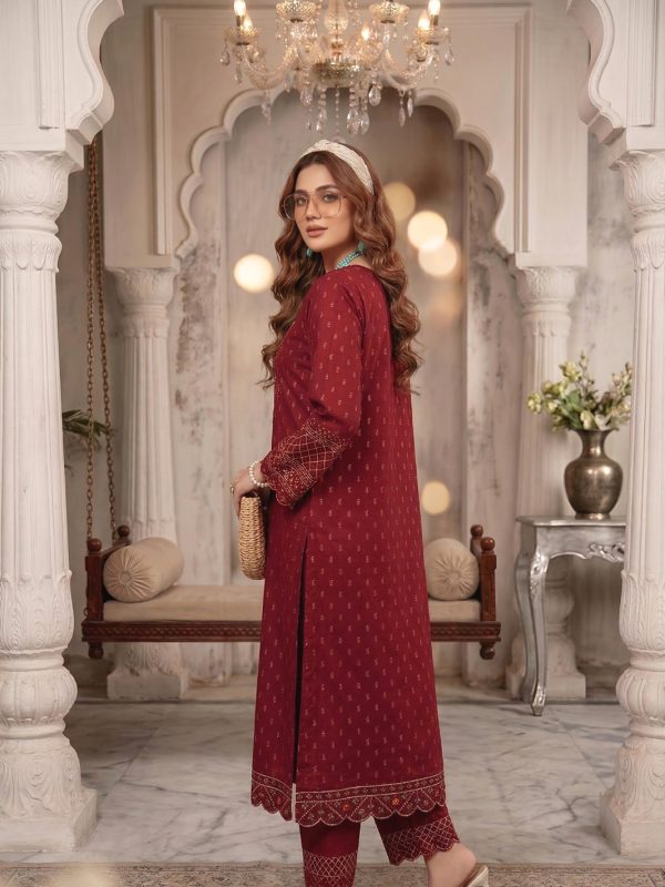 3pc Luxury Barosha Embroided Lawn | Summer Collection | View | Bin Nisar Pakistani Clothing