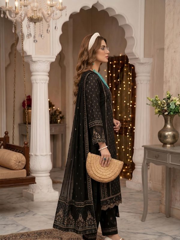 3pc Luxury Barosha Embroided Lawn | Summer Collection | View | Bin Nisar Pakistani Clothing