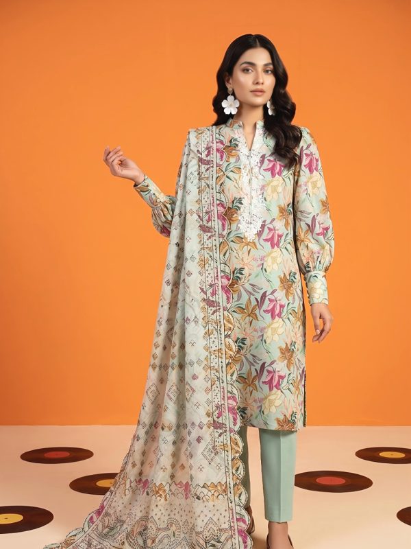 3PC Crystal Lawn By Bin Nisar | Summer Collection | Bin Nisar Pakistani Clothing