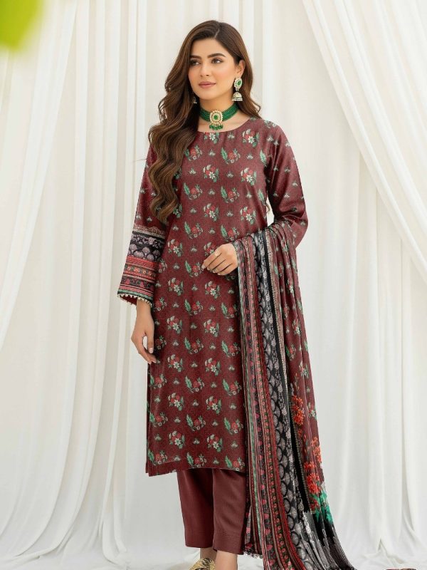 3PC Anarkali Allover Printed Lawn | Summer Collection | Bin Nisar Pakistani Clothing