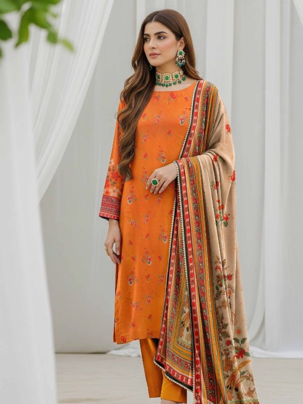 3PC Anarkali Allover Printed Lawn | Summer Collection | Bin Nisar Pakistani Clothing