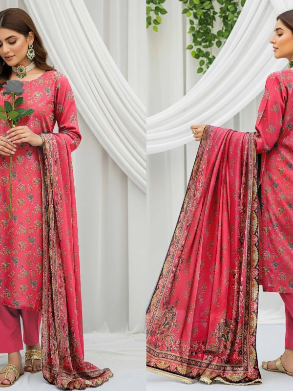 3PC Anarkali Allover Printed Lawn | Summer Collection | View | Bin Nisar Pakistani Clothing