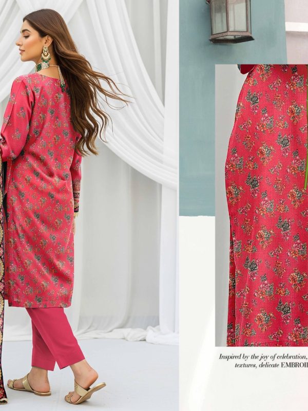 3PC Anarkali Allover Printed Lawn | Summer Collection | View | Bin Nisar Pakistani Clothing