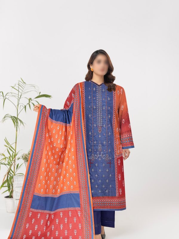 3PC Embroidery Cotton | Summer Collection | Bin Nisar Pakistani Clothing