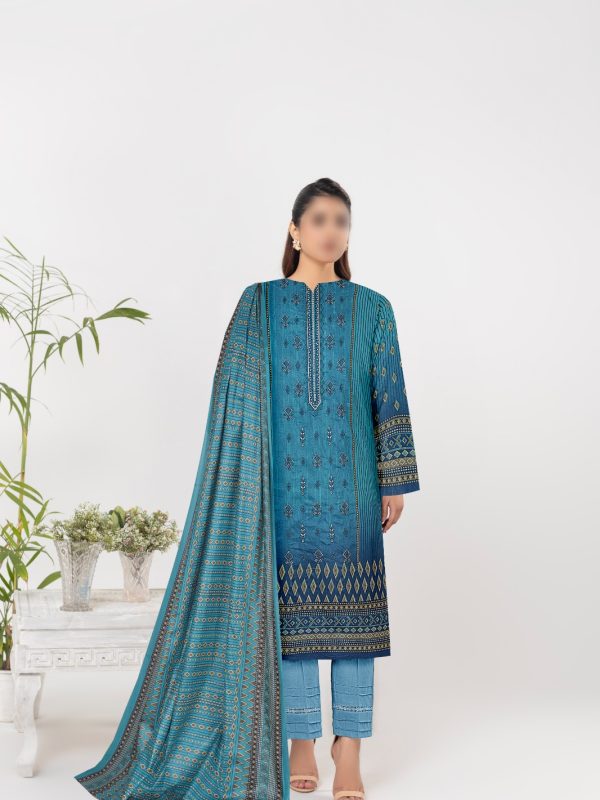 3PC Embroidery Cotton | Summer Collection | Bin Nisar Pakistani Clothing