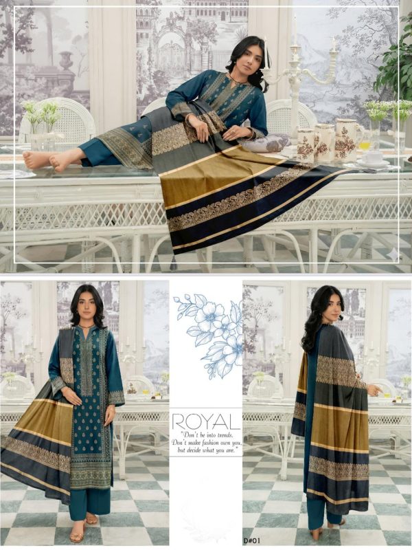 3PC SAYA BAROSHA | Summer Collection | Bin Nisar Pakistani Clothing