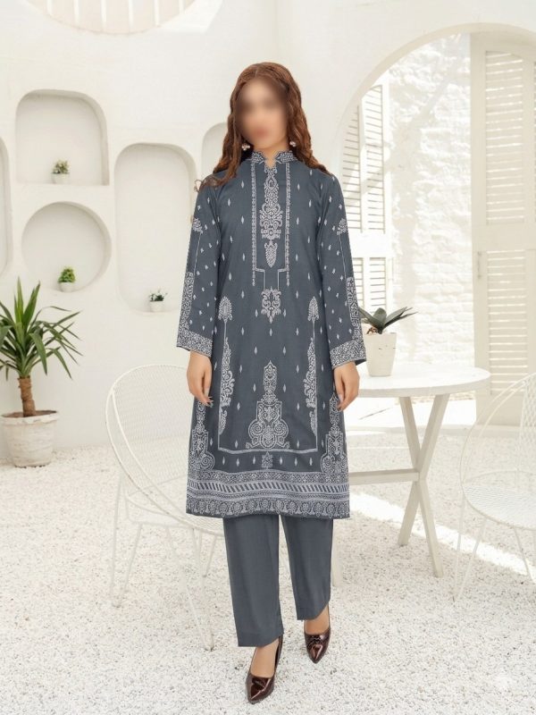 2PC Banarsi Lawn | Summer Collection | Bin Nisar Pakistani Clothing