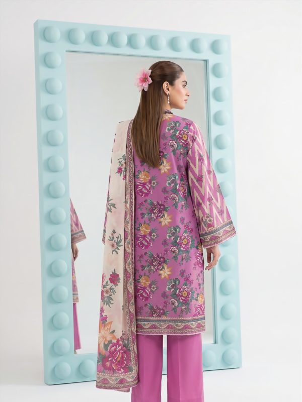 3PC Crystal Embroidered Lawn | Summer Collection | View | Bin Nisar Pakistani Clothing