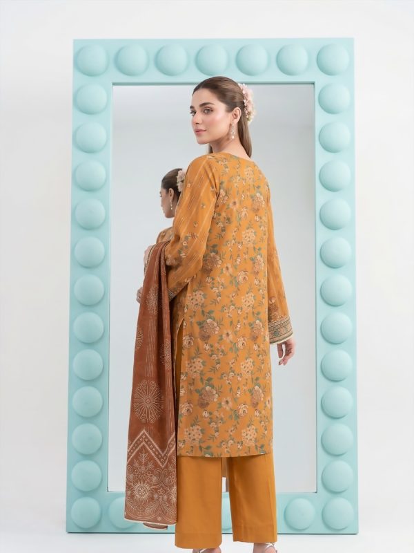 3PC Crystal Embroidered Lawn | Summer Collection | View | Bin Nisar Pakistani Clothing