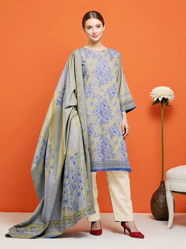 3PC Luxury Karandi | Winter Collection | Bin Nisar Pakistani Clothing