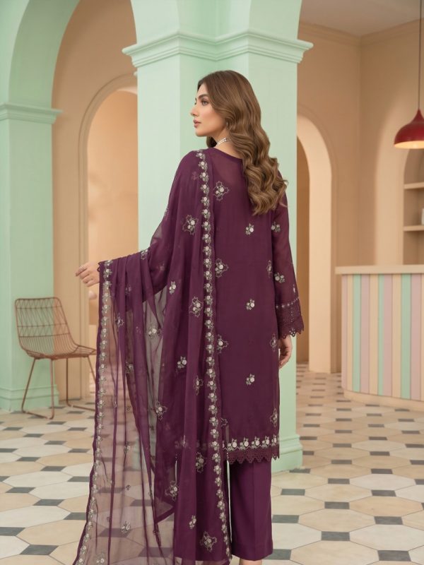 EID Collection, 3PC Chicken Kari Lawn Suit | Pret Collection | View | Bin Nisar Pakistani Clothing
